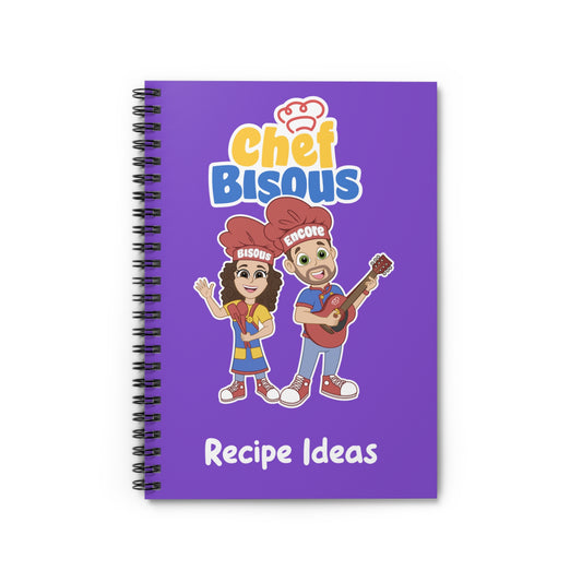 Chef Bisous Recipe Ideas Notebook